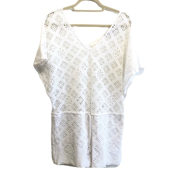 Trina Turk Julia White Cutout Romper 4 - Picture 3 of 13